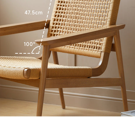 HANKE Yushiro Elegant Natural Wood Reading Stand for Leisure Sofa from HANKE