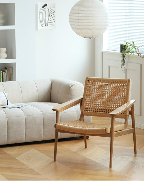 HANKE Yushiro Elegant Natural Wood Reading Stand for Leisure Sofa from HANKE