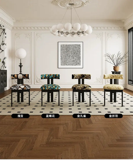 HERZZI Akira Luxe Solid Wood Dining Chair from HERZZI