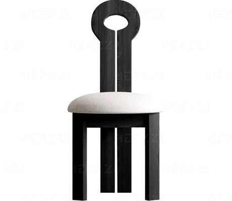 HERZZI Alaric Elegant Solid Wood Dining Chair from HERZZI