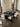 HERZZI Alaric Rustic Elegant Black Oval Dining Set from HERZZI
