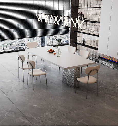 HERZZI Alhambra Minimalist Transparent Dining Set from HERZZI