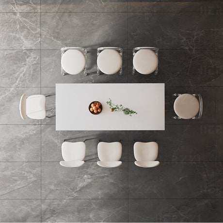 HERZZI Alhambra Minimalist Transparent Dining Set from HERZZI
