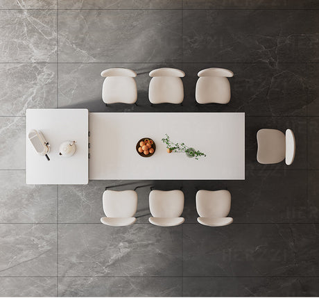 HERZZI Alhambra Minimalist Transparent Dining Set from HERZZI