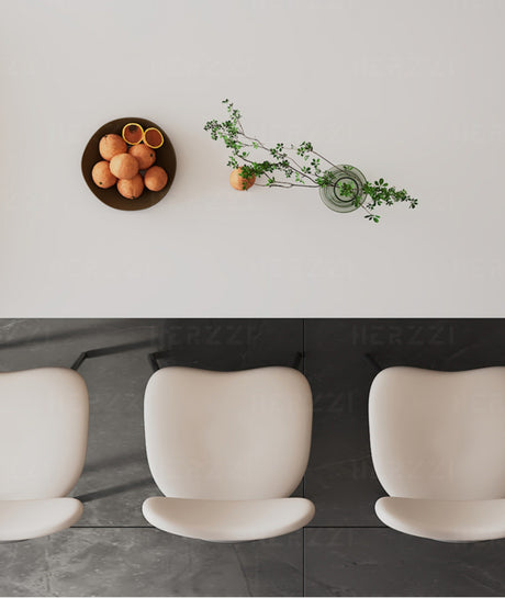 HERZZI Alhambra Minimalist Transparent Dining Set from HERZZI