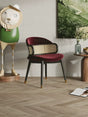 HERZZI Anabella Rustic Imported Black Walnut Outdoor Dining Chair from HERZZI