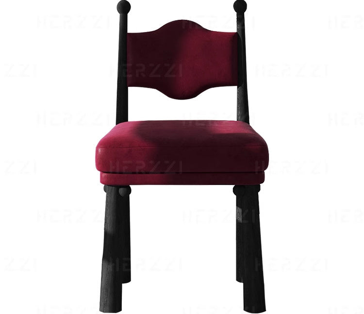 HERZZI Delphine Rustic Elegant Wood Dining Chair from HERZZI