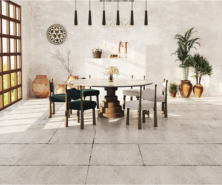 HERZZI Delphine Rustic Elegant Wood Dining Chair from HERZZI