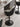 HERZZI Elowen Adjustable Modern Bar Stool - Black & White Elegant Design from HERZZI