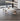 HERZZI Elowen Chic Acrylic Retractable Dining Table Set from HERZZI