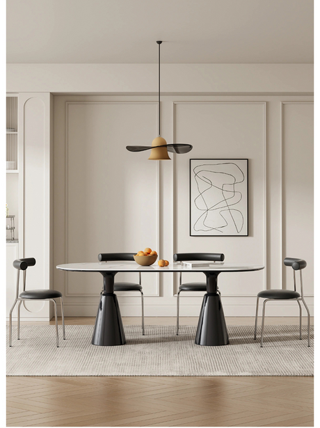 HERZZI Elowen Chic Minimalist Stainless Steel Stool from HERZZI