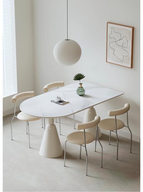 HERZZI Elowen Chic Minimalist Stainless Steel Stool from HERZZI