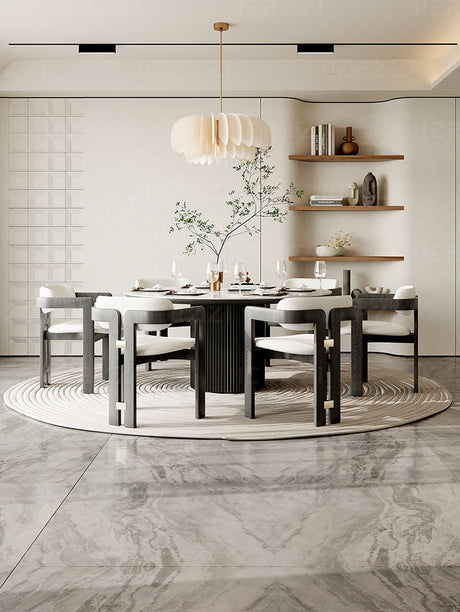 HERZZI Gwendolyn Elegant Solid Wood Dining Chair from HERZZI