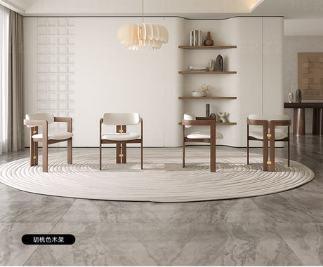 HERZZI Gwendolyn Elegant Solid Wood Dining Chair from HERZZI