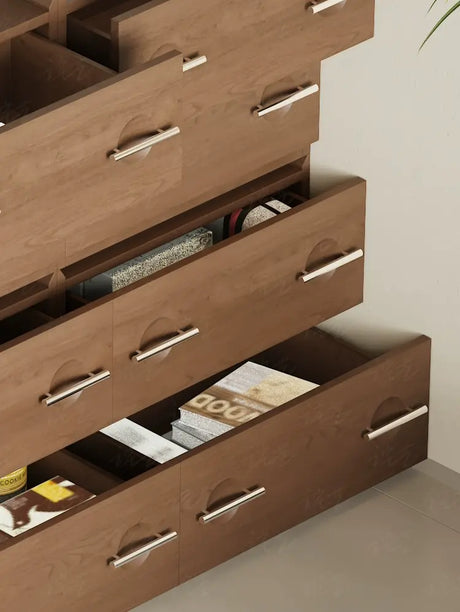 HERZZI Isabella Rustic Solid Wood Cabinet from HERZZI