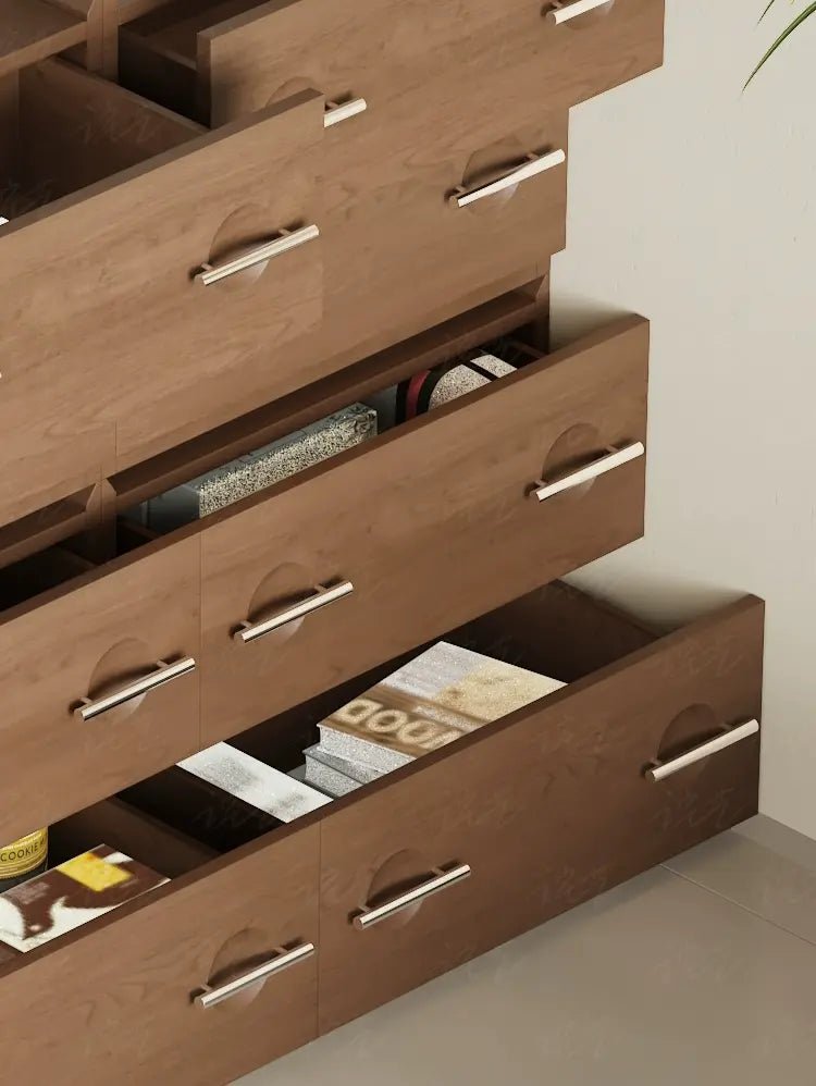 HERZZI Isabella Rustic Solid Wood Cabinet from HERZZI