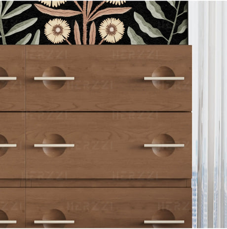 HERZZI Isabella Rustic Solid Wood Cabinet from HERZZI