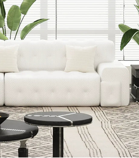 HERZZI Isolde Elegant Antique Cream Multifunctional Sofa Bed from HERZZI