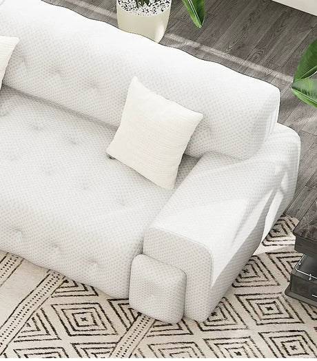 HERZZI Isolde Elegant Antique Cream Multifunctional Sofa Bed from HERZZI