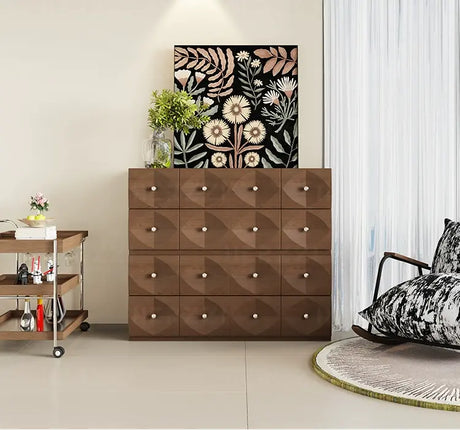HERZZI Isolde Rustic Elegant Wooden Chest of Drawers from HERZZI
