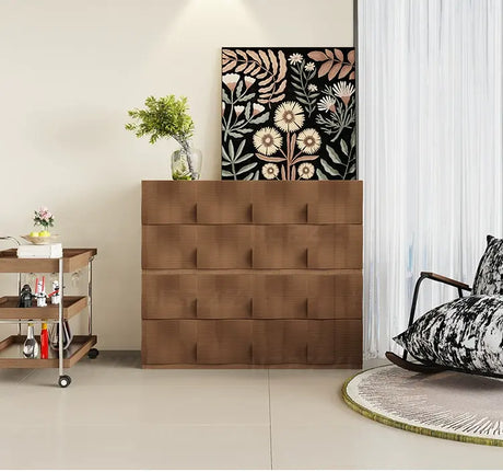 HERZZI Isolde Rustic Solid Wood Cabinet Combination from HERZZI