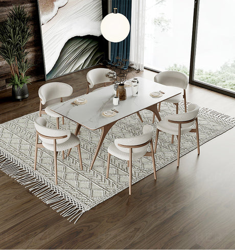 HERZZI Isolde Urban Solid Wood Dining Chair - Antique Style, Simple Backrest, Restaurant Stool from HERZZI