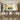 HERZZI Kallista Rustic Solid Wood Dining Set from HERZZI