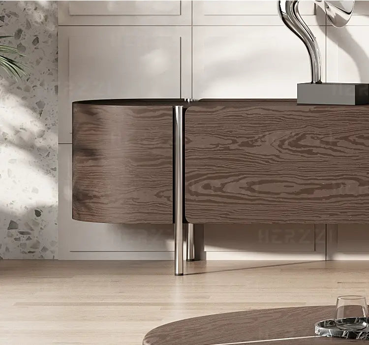 HERZZI Marcellus Elegant Composite Black Coffee Table Set from HERZZI