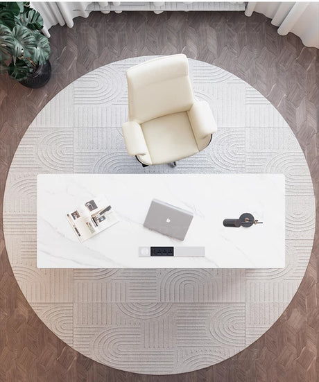 HERZZI Marcellus Smart Modern Luxury Corner Desk Cabinet from HERZZI
