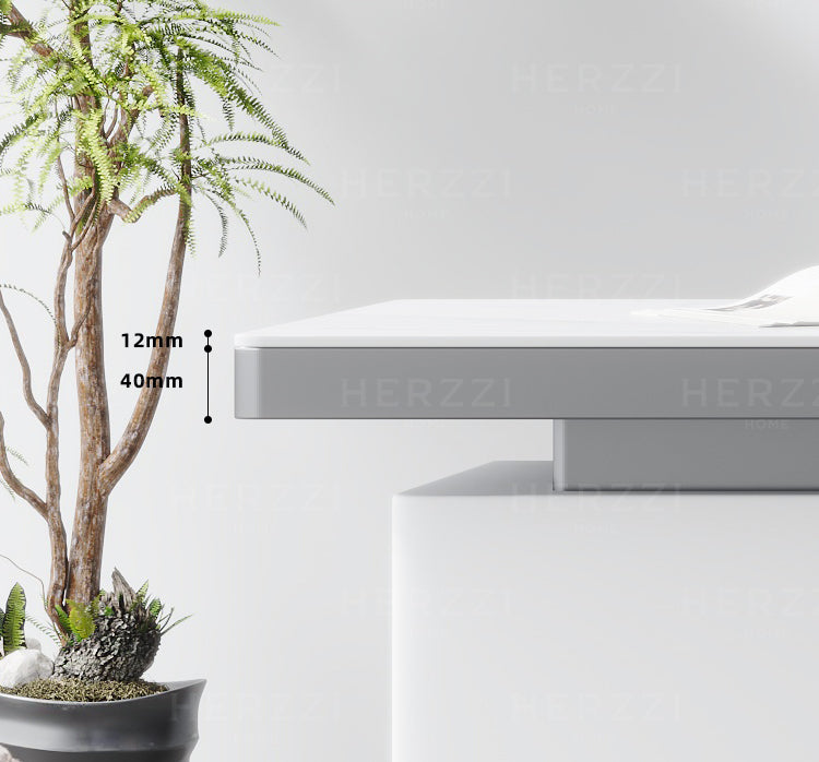 HERZZI Marcellus Smart Modern Luxury Corner Desk Cabinet from HERZZI
