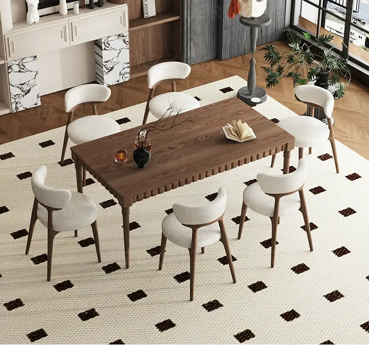 HERZZI Marisol Vintage Rustic Dining Set from HERZZI
