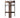 HERZZI Montgomery Solid Wood High Stool - Medieval Style Bar Chair from HERZZI