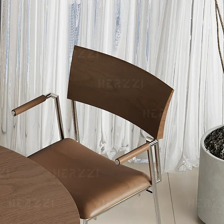 HERZZI Santiago Elegant Minimalist Reception Chair from HERZZI