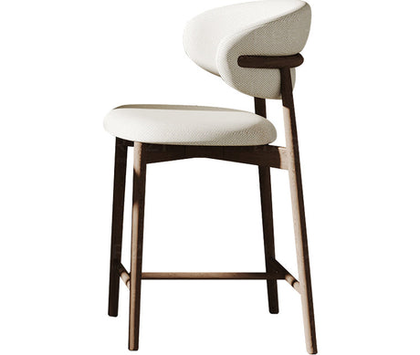 HERZZI Santiago Elegant Raw Wood Barstool from HERZZI
