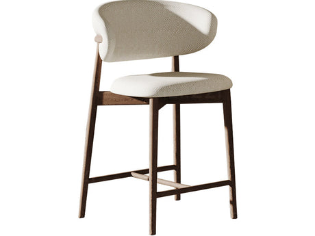 HERZZI Santiago Elegant Raw Wood Barstool from HERZZI