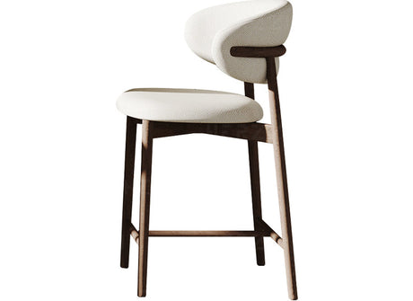 HERZZI Santiago Elegant Raw Wood Barstool from HERZZI