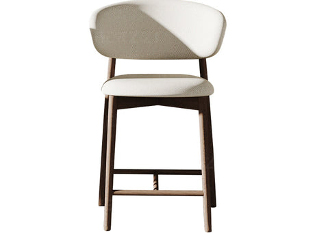 HERZZI Santiago Elegant Raw Wood Barstool from HERZZI