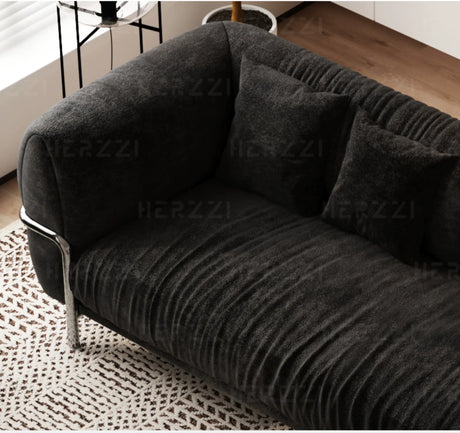 HERZZI Santiago Elegant Stainless Steel Vintage Sofa from HERZZI