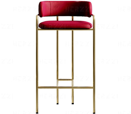 HERZZI Santiago Opulent Gold Luxury Bar Chair from HERZZI