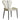HERZZI Serafina Minimalist Stainless Steel Dark Gray Dining Chair from HERZZI