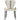 HERZZI Serafina Minimalist Stainless Steel Dark Gray Dining Chair from HERZZI