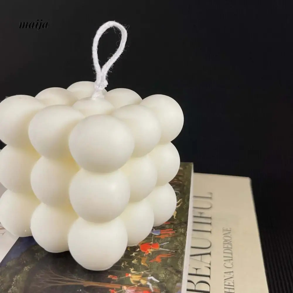 Bubble Square Candle from maija