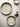 JOTO Araceli Artisan Blue-White Soup Bowl Handmade Set from JOTO