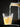 JOTO Ayumi Handcrafted Striped Glass Coffee Cup from JOTO