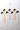 JOTO Isadora Elegant Stainless Steel Coffee Spoon from JOTO