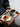 JOTO Takayuki Stylish Walnut Glass Tray from JOTO