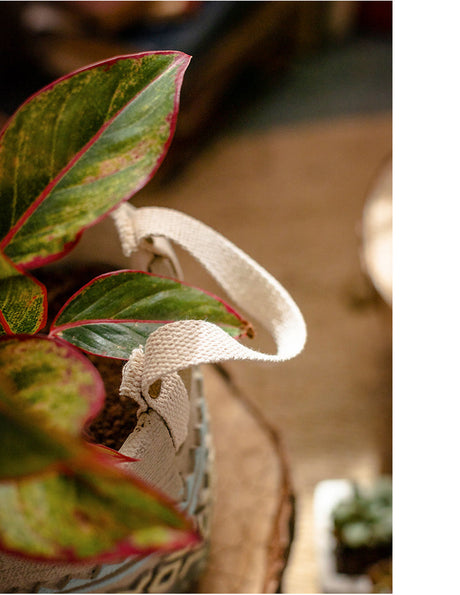 JUHAN Aisling Retro Geometric Pattern Flower Pot from JUHAN