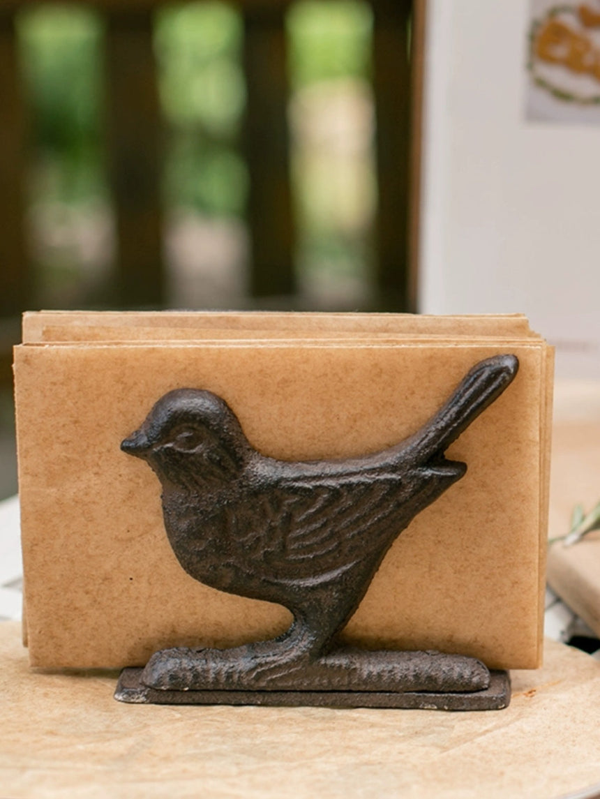 JUHAN Aizawa Vintage Cast Iron Paper Towel Stand from JUHAN