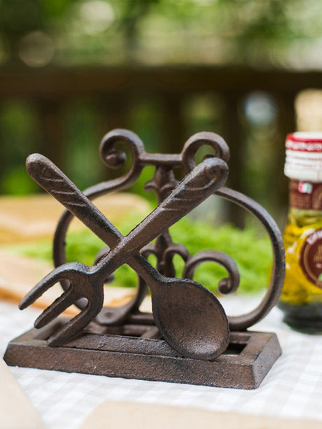 JUHAN Aizawa Vintage Cast Iron Paper Towel Stand from JUHAN