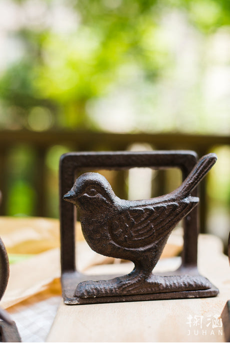 JUHAN Aizawa Vintage Cast Iron Paper Towel Stand from JUHAN